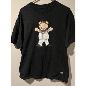 Grizzly Griptape Post Malone Posty Print Black Short Sleeve T Shirt Ree Size XL